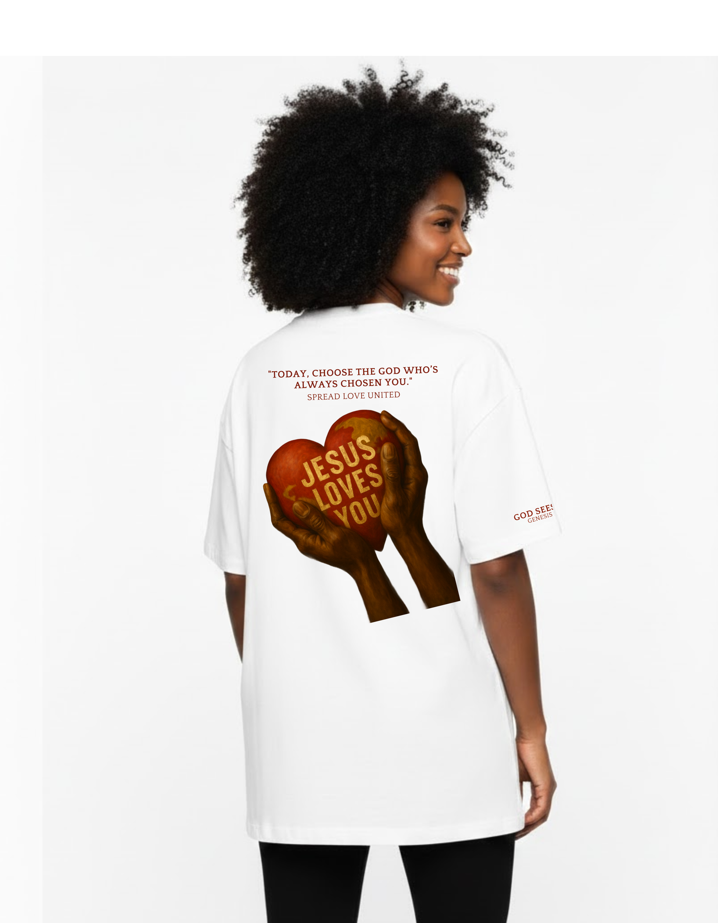 El Roi Tee - God Sees Your Light - Neutral