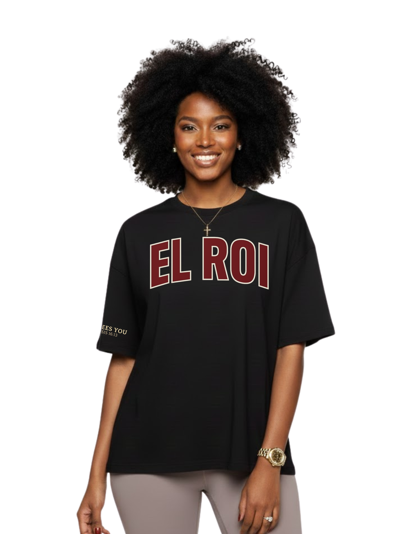 El Roi Tee - Neutral - In The Dark