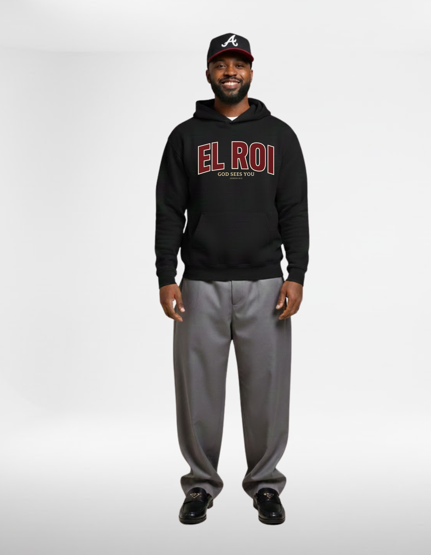 El Roi Hoodie - Black