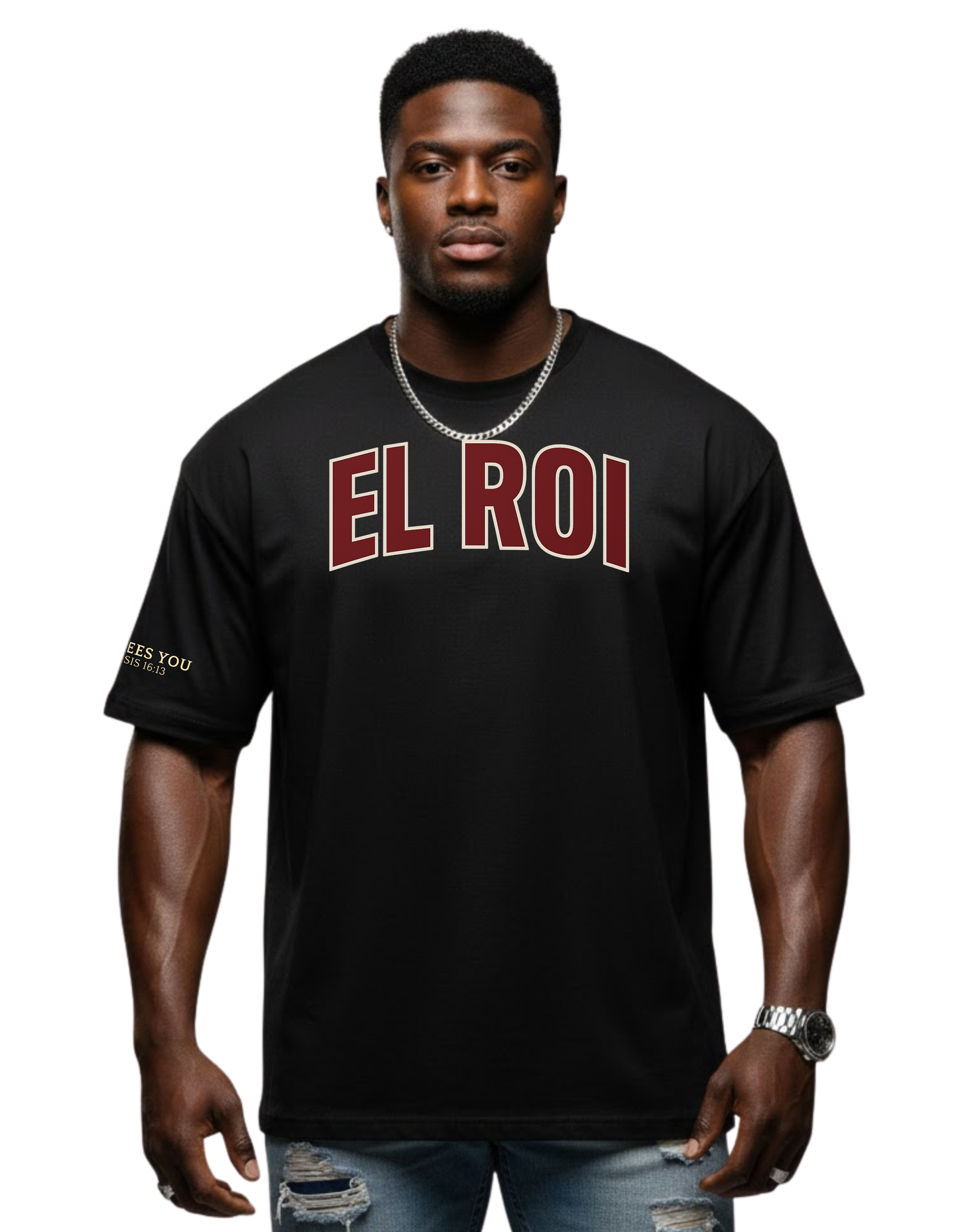 El Roi Tee - Neutral - In The Dark